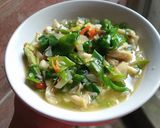Foto langkah ke 4 dari resep Tumis Jamur Tiram Daun Bawang.