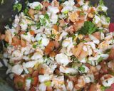 A picture of step 4 of Peruvian-Style Shrimp Ceviche.
