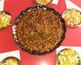 Foto del paso 6 de la receta: Tajín de carne de cordero y garbanzos y pasas