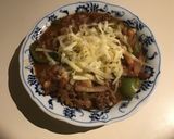 A picture of step 3 of California Farm Winter Chili Dinner- Meat and Non-Meat Versions.
