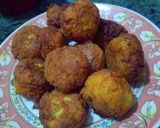 A picture of step 5 of Lauki ke kofte.
