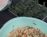 Foto langkah ke 3 dari resep Lontong Mie isi sayur.