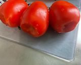 Une image de l'étape 12 de Soupe de lentilles aux tomates, poivrons et bouillon de gambas.