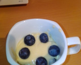 Foto del paso 5 de la receta: Mugcake de arándanos en microondas light
