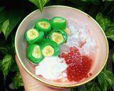 Foto langkah ke 5 dari resep Es pisang ijo kilat.