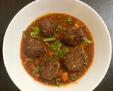 Foto langkah ke 5 dari resep Bola-bola Daging Saus Bolognese.