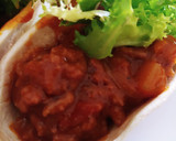 Foto del paso 3 de la receta: Mini burritos con mezclum y queso sin lactosa