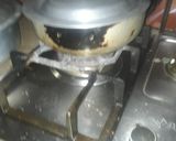 A picture of step 4 of Mash daal fry.