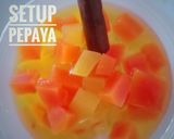 Foto langkah ke 4 dari resep Setup pepaya.