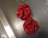 Une image de l'étape 3 de Trio de piments, tomates cerises, ail et herbes aromatiques au vinaigre.