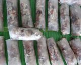 Hình bước làm 5 của món Chả giò bắp