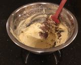 A picture of step 4 of French Vanilla Coffee Cream Torte With Coffee Crunch Topping.