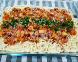 Foto del paso 4 de la receta: Espaguetis con salsa especial
