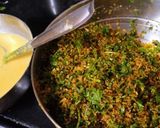 A picture of step 1 of Stuffed Coriander Chilla.