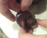 A picture of step 14 of Chocolate Strawberry Roses.