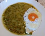 Gyors zöldborsófőzelék recept fázis 4 fotója
