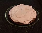 A picture of step 16 of Chocolate Layer Cake with Cherry Cheesecake Filling and Frosting.