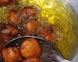 A picture of step 4 of Nutella Banana Gulgula.