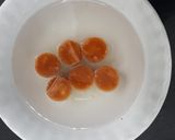 A picture of step 1 of Jaggery juice.