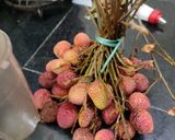 A picture of step 7 of Litchi ice cream.