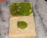 A picture of step 1 of Cheese chutney sandwich.