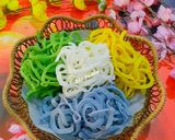 Hình bước làm 5 của món Mứt dừa tứ sắc