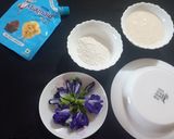 A picture of step 1 of Khira Gaitha Pitha.