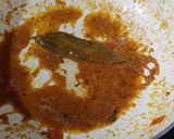A picture of step 5 of Achari Egg Biryani.