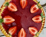 Pas rețetă Tort cu jeleu de căpșuni 🍓 7 fotografie