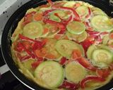 Foto del paso 6 de la receta: Tortilla vegetal con berenjenas y queso de cabra asados