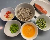 減脂食譜 - 鮭魚藜麥炒飯 (秋葵版)的食譜步驟1照片
