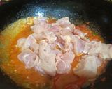 A picture of step 2 of Peshawari Chicken tikka karahi.