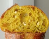 Foto langkah ke 22 dari resep Kunyit Jinten Hitam Italian Herbs Cheese Sourdough Bread.