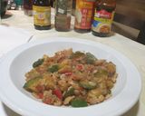 Foto del paso 3 de la receta: Zapallitos revueltos con Merluza y Jengibre!