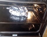 A picture of step 7 of Oven baked and grilled chicken #AuthorMarathon #Meatrecipe.