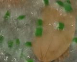 A picture of step 3 of Egg and Spinach curry.