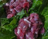 Foto langkah ke 1 dari resep Tongseng Daging Kambing Tanpa Santan.