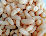 Foto del paso 1 de la receta: Ensalada de alubias blancas y langostinos