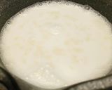 A picture of step 1 of Bananas in coconut milk.