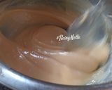 A picture of step 3 of Dark Chocolate Slice Cake.