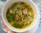 Hình bước làm 6 của món Cháo Bột -Bánh Canh Cá Lóc (Đặc sản Quảng Trị)