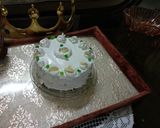 A picture of step 18 of Eggless custard apple cake.