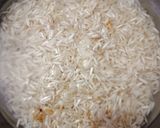 A picture of step 2 of Corn Pulao.