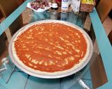 صورة لخطوة 7 من وصفة 🍕 بيتزا الفخامة محشوة الاطراف 🍕