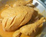 A picture of step 1 of Chatpati Chargha Biryani !.