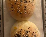 รูปขั้นตอนการทำที่ 5 ของ บันไส้โมจิกับครีมข้าวโพด🌽Mochi& Corn Cream Bun🍞🍡