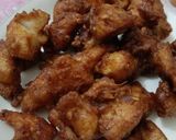 A picture of step 2 of Chicken Tikka chunks 🍗.