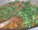 A picture of step 4 of Seekh kabab briyani.