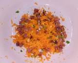 Foto del paso 2 de la receta: Albóndigas al horno rellenas de jamón con salsa de champiñones