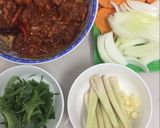 Hình bước làm 1 của món Bò Kho